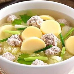 ต้มจืดเต้าหู้หมูสับ