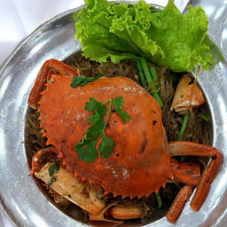 ปูม้าอบวุ้นเส้น