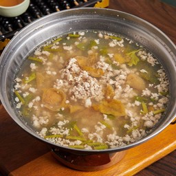 ต้มบ๊วยหมูสับ