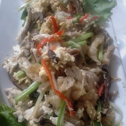 กะเพาะปลาผัดแห้ง