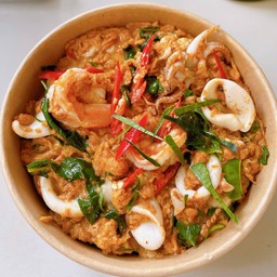 ข้าวไข่ข้นห่อหมกทะเล