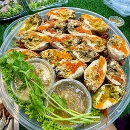ปูไข่นึ่งยกกิโล