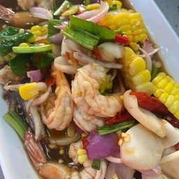 ยำปลาร้าทะเล