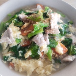 ราดหน้า หมู ไก่