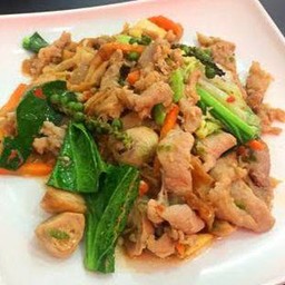 ผัดขี้เมาหมู