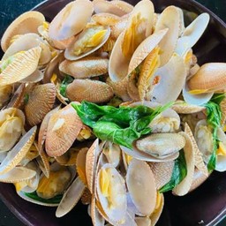 Stir Fried Clams With Basil