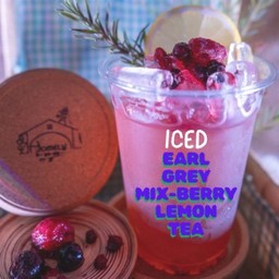 ชาเอิร์ลเกรย์ มิกซ์เบอรี่เย็น [ Iced Earl Grey Mix Berry ]