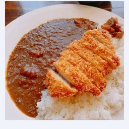 ข้าวแกงกะหรี่หมูทอดทงคัตสึ homemade