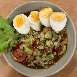 ตำแตงไข่ต้ม