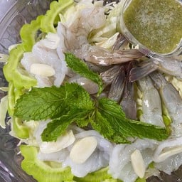 กุ้งแช่น้ำปลา