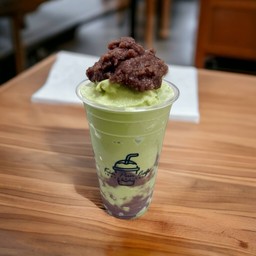 มัทฉะ ถั่วแดงกวน