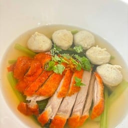 เกาเหลาลูกชิ้น+เป็ด