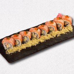 Aburi Salmon Crispy Roll