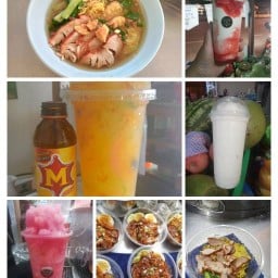 เจ๊เพ็ญ &ชากาแฟ  ผลไม้ปั่น & บะหมี่หมูแดง หนองแฟบ