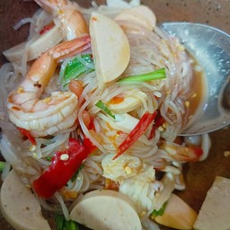 ตำเส้นเล็กทะเลรวมสุก