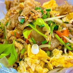 กระเพาะปลาผัดแห้ง