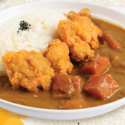 ข้าวแกงกะหรี่ญี่ปุ่นไก่คาราเกะ