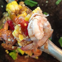 ตำข้าวโพดกุ้งสุก