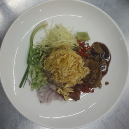 ข้าวคลุก กะปิ ทรงเครื่อง