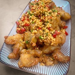 หมูสามชั้นพริกเกลือ