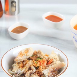 หัวปลาเก๋าลวก