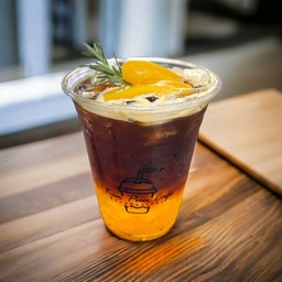 กาแฟพีช โซดา