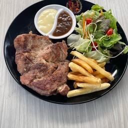 สเต็กสันคอหมู
