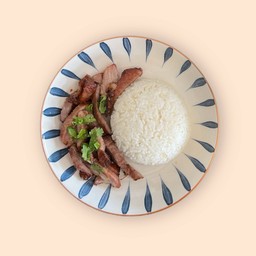 ข้าวหมูย่าง