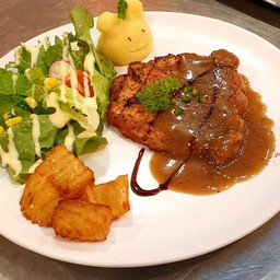 หมูสันนอกพริกไทยดำ