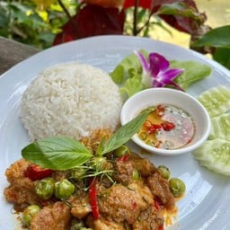 ข้าวแพนงกระดูกหมูอ่อน