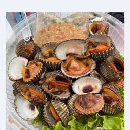 หอยแครงลวก ครึ่งโล