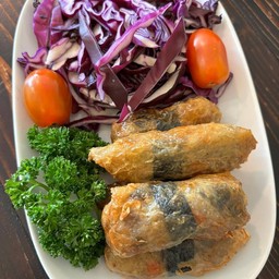 ฟองเต้าหู้ห่อไก่สาหร่าย