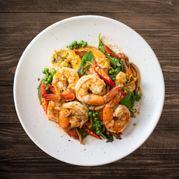 ผัดฉ่ากับข้าว