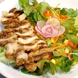 สลัดอกไก่ย่าง