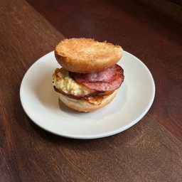 Bacon Egg Doughnuts