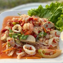 ยำเส้นแก้วรวมมิตร