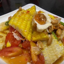 ตำข้าวโพดไข่เคม