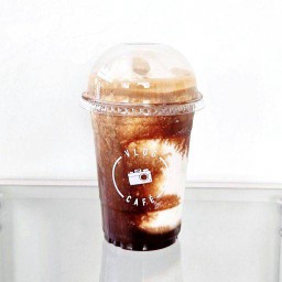 กาแฟมะพร้าวนมสด ปั่น