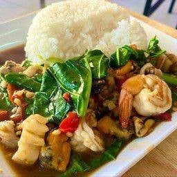 ข้าวคะน้าทะเล