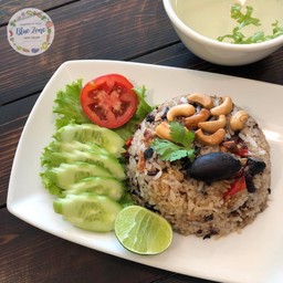 ข้าวหมูสับผัดหนำเลี๊ยบ