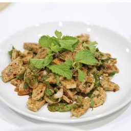 ลาบหมูยอ