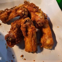 คอไก่ทอด