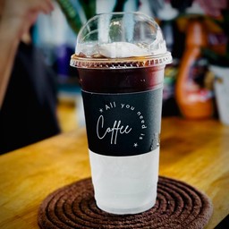 อเมริกาโน่ มะพร้าวน้ำหอม (แก้ว 22 Oz.)