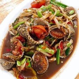 ยำหอยแครงปลาร้า