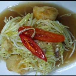 กุยช่ายขาวผัดน้ำมันหอย (กับข้าว)