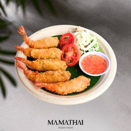 Deep Fried Prawn กุ้งชุบแป้งทอด