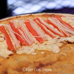 ซอส พิซซ่า x ปูอัดเบนโตะ x ชีส