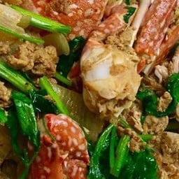 ปูม้าผัดคื่นช่าย