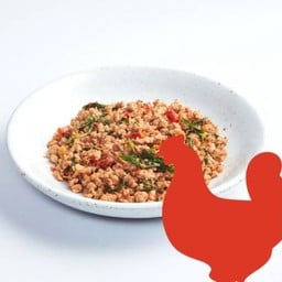 ผัดกะเพราไก่สับ (กับข้าว)