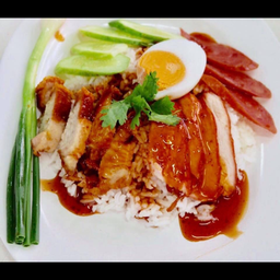 ข้าวหมูแดง
